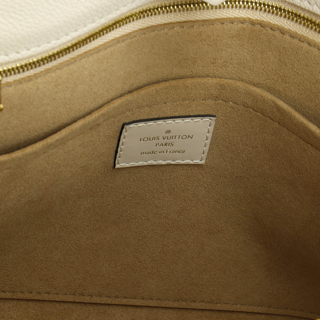 Louis Vuitton On My Side Tote Mahina Leather MM