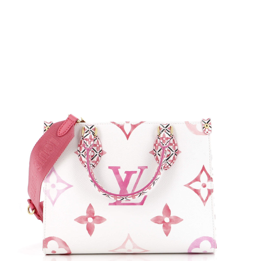 Louis Vuitton OnTheGo Tote By The Pool Monogram Watercolor Giant PM