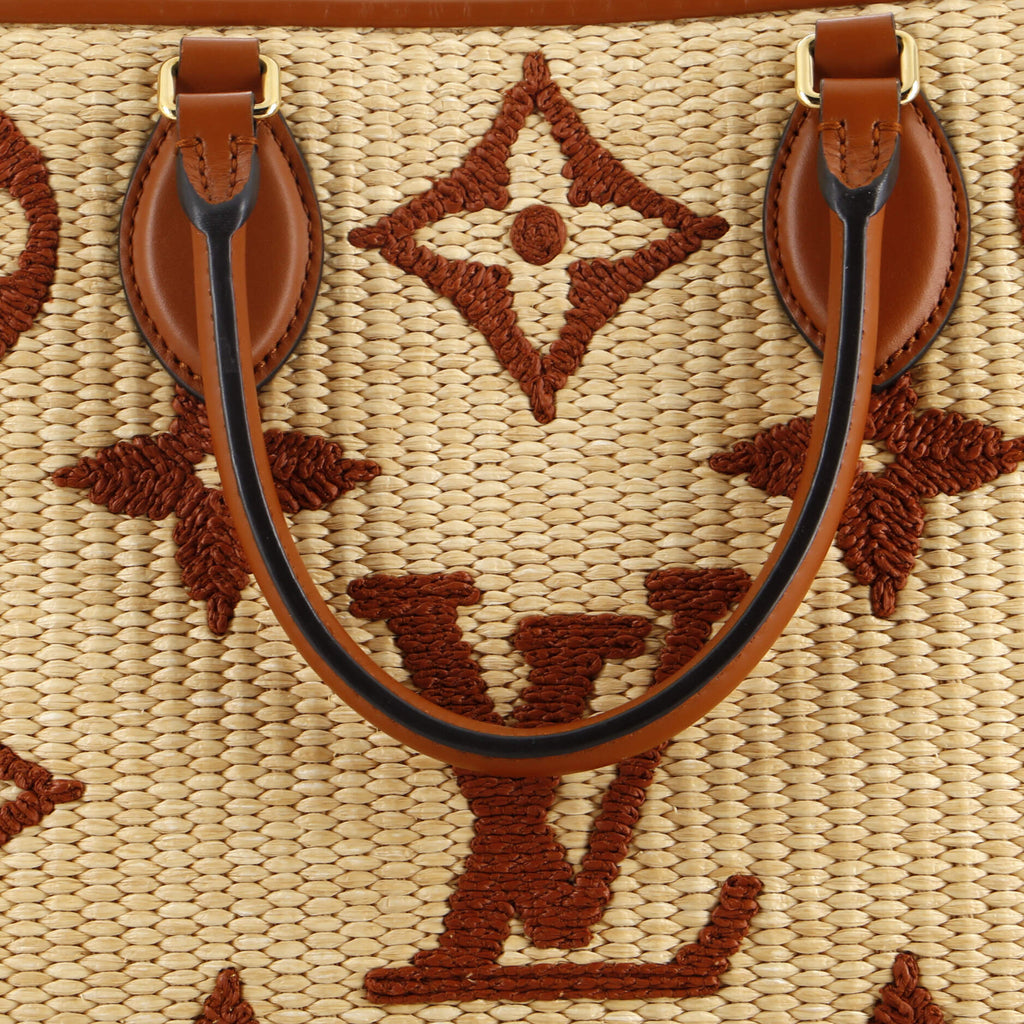 Louis Vuitton OnTheGo Tote Monogram Giant Raffia MM