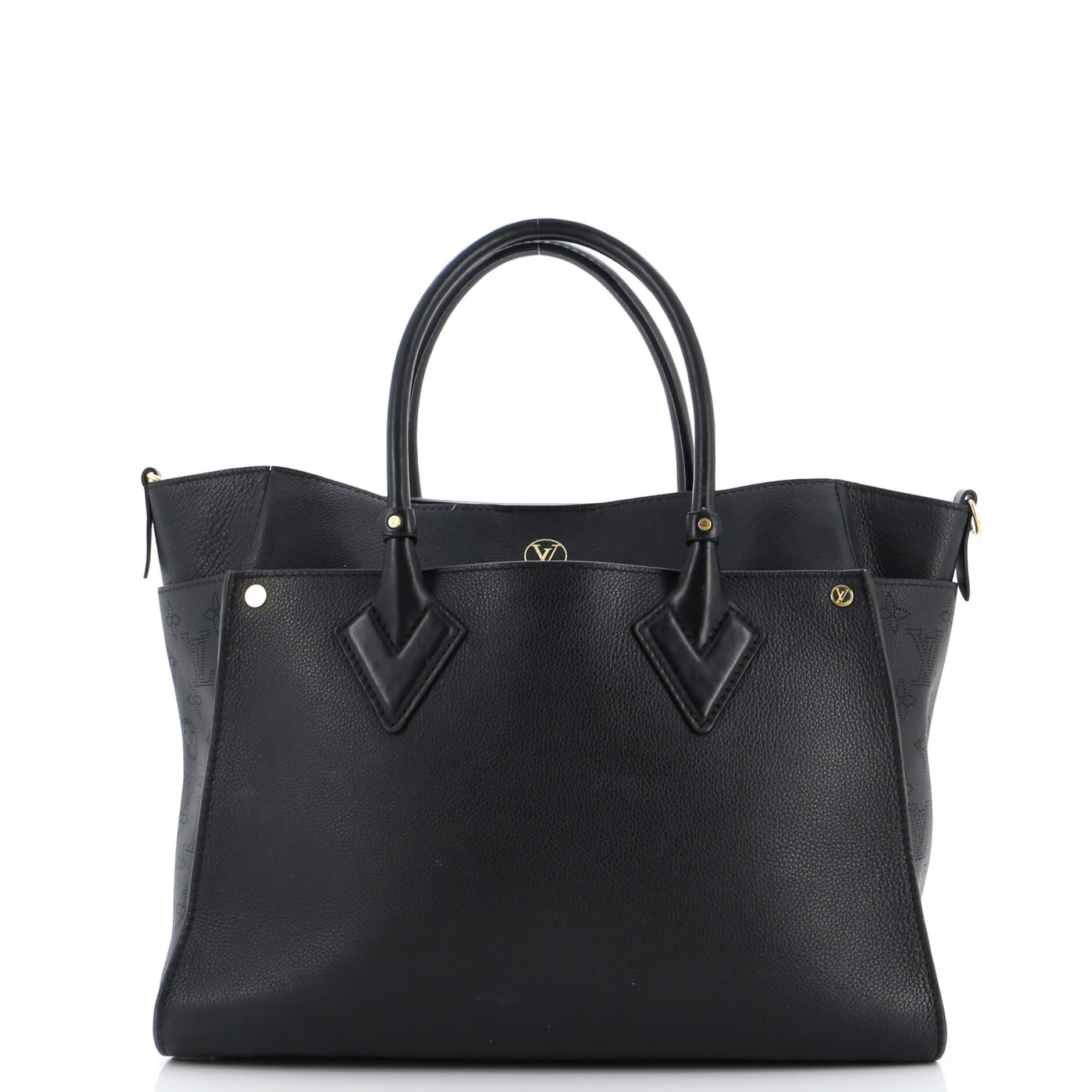 Louis Vuitton On My Side Tote Mahina Leather MM