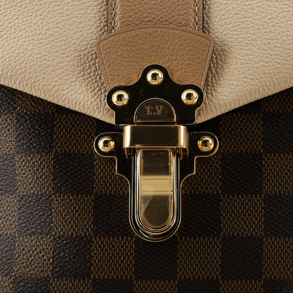 Louis Vuitton Clapton Backpack Damier and Leather
