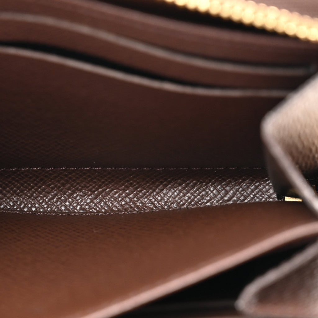 Damier Ebene Zippy Coin Purse