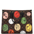 Louis Vuitton OnTheGo Tote Limited Edition Fornasetti Cameo Monogram Canvas MM