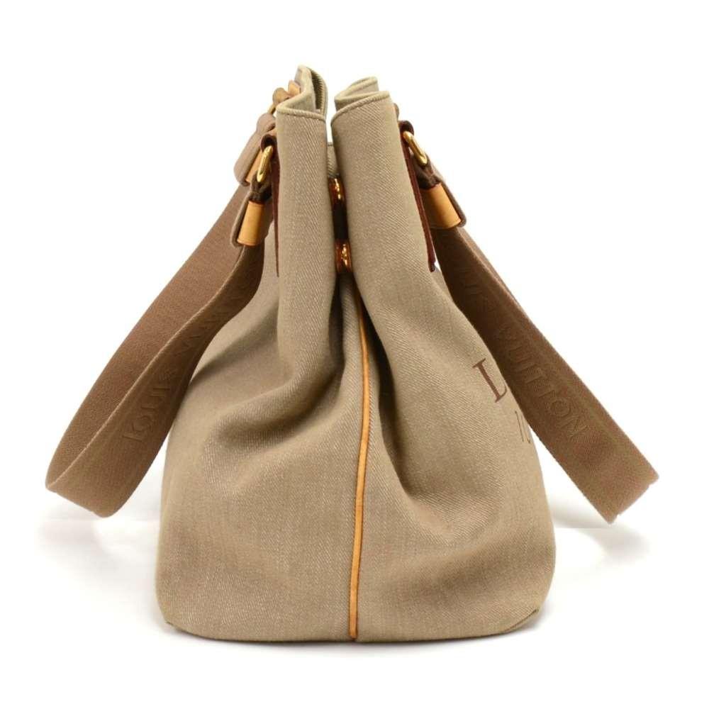 Louis Vuitto Plein Soleil Denim Tote Bag - 2012 Limited Edition