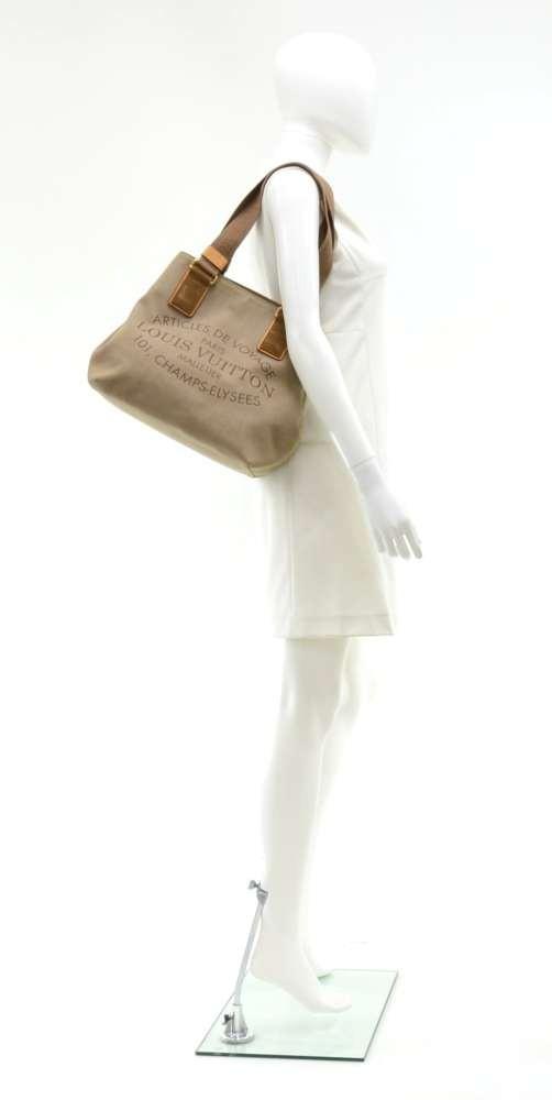 Louis Vuitto Plein Soleil Denim Tote Bag - 2012 Limited Edition