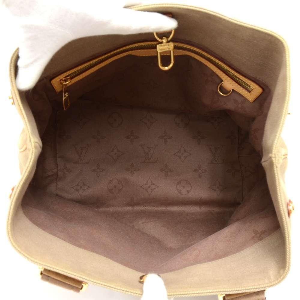 Louis Vuitto Plein Soleil Denim Tote Bag - 2012 Limited Edition