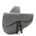 Oblique Mens Saddle Bag Grey