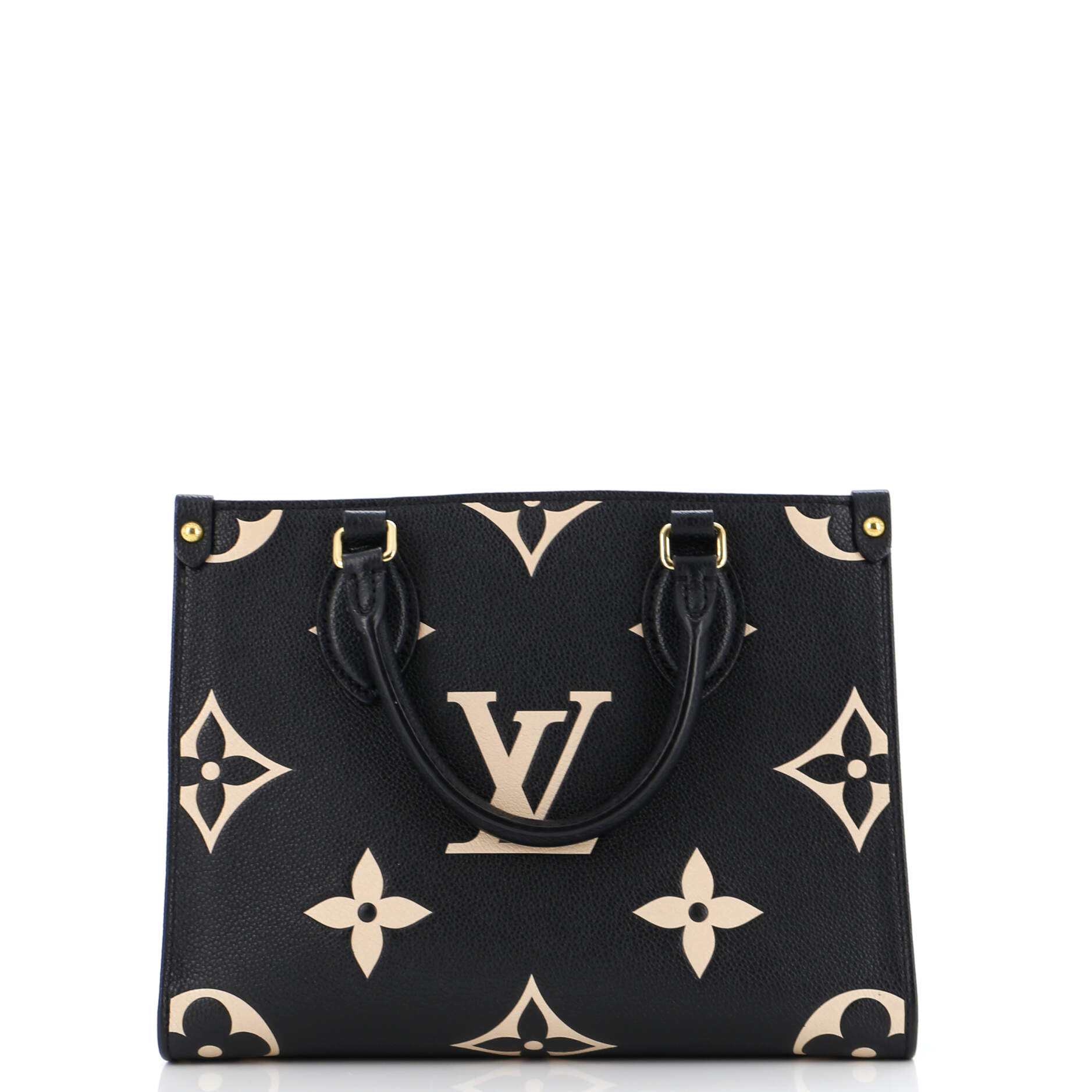 Louis Vuitton OnTheGo Tote Bicolor Monogram Empreinte Giant PM