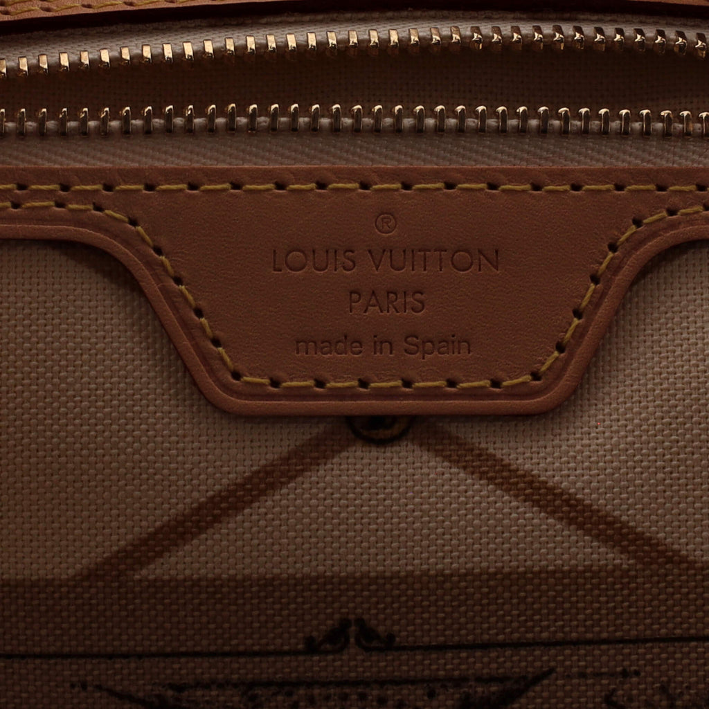 Louis Vuitton Neverfull NM Tote Limited Edition Cities Damier Summer Trunks MM