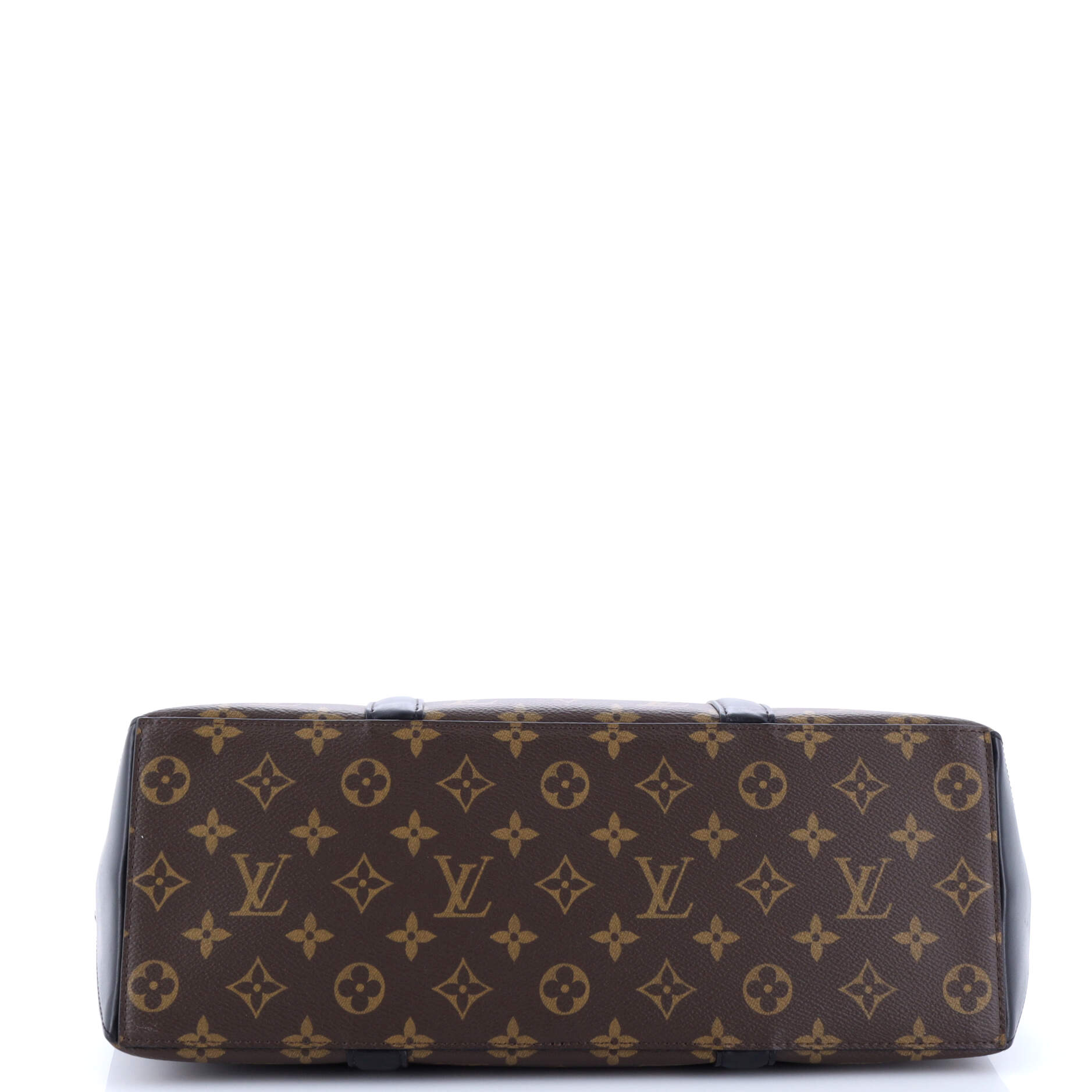 Louis Vuitton Weekend Tote Macassar Monogram Canvas PM
