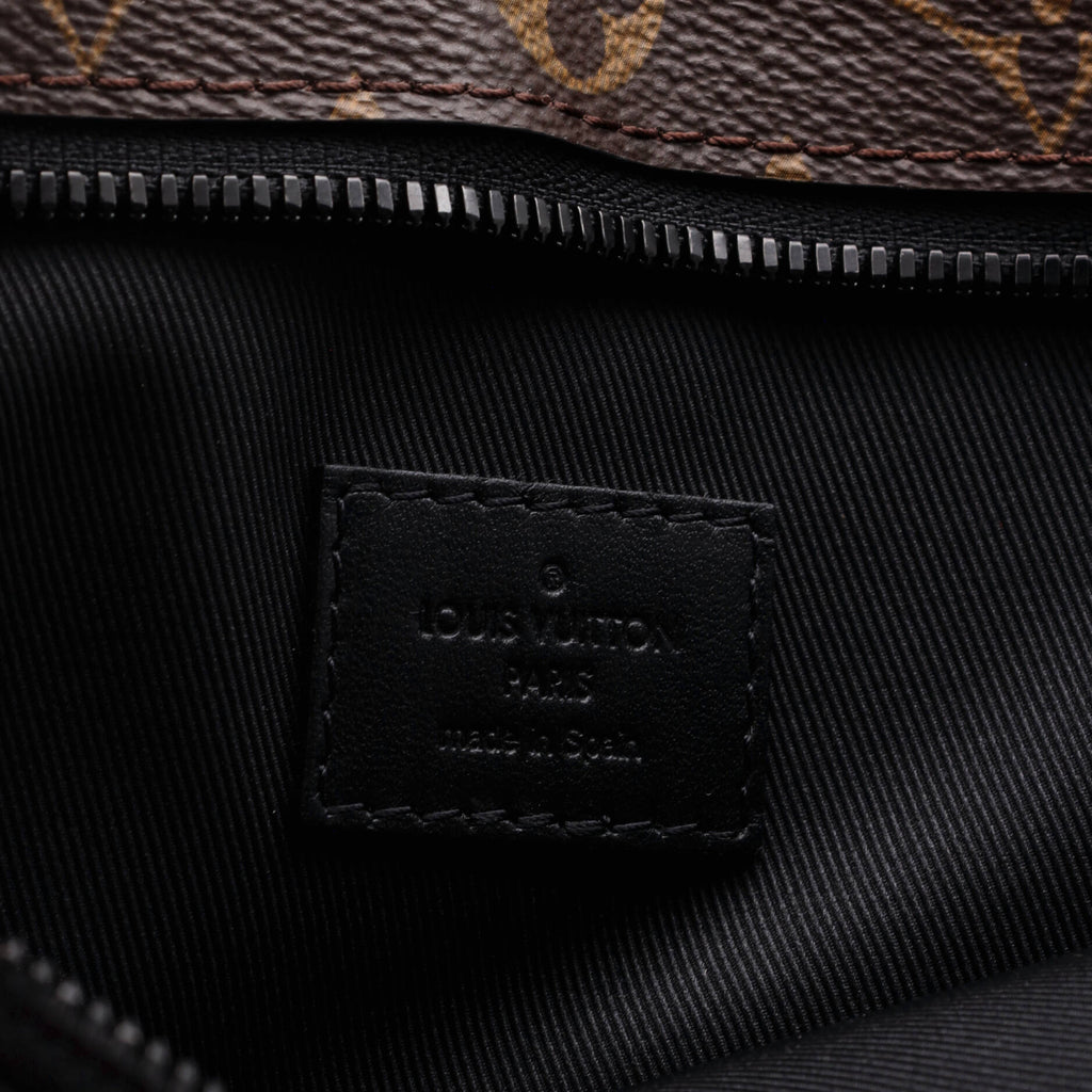 Louis Vuitton Weekend Tote Macassar Monogram Canvas PM
