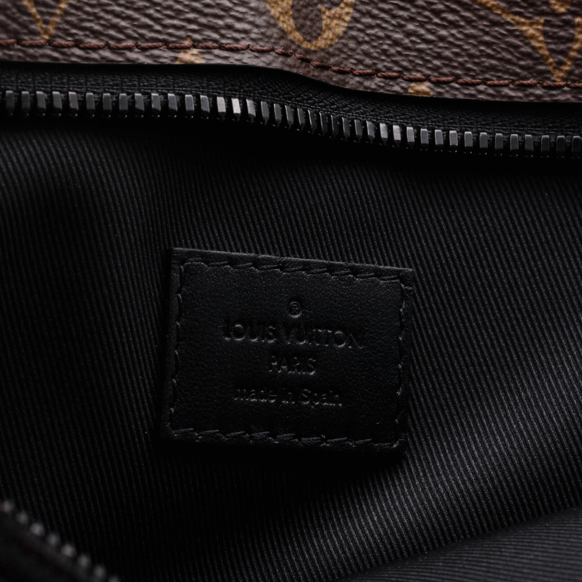 Louis Vuitton Weekend Tote Macassar Monogram Canvas PM