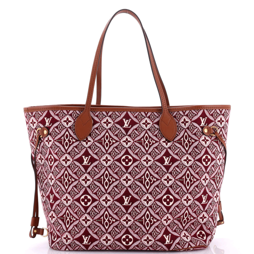 Louis Vuitton Neverfull NM Tote Limited Edition Since 1854 Monogram Jacquard MM