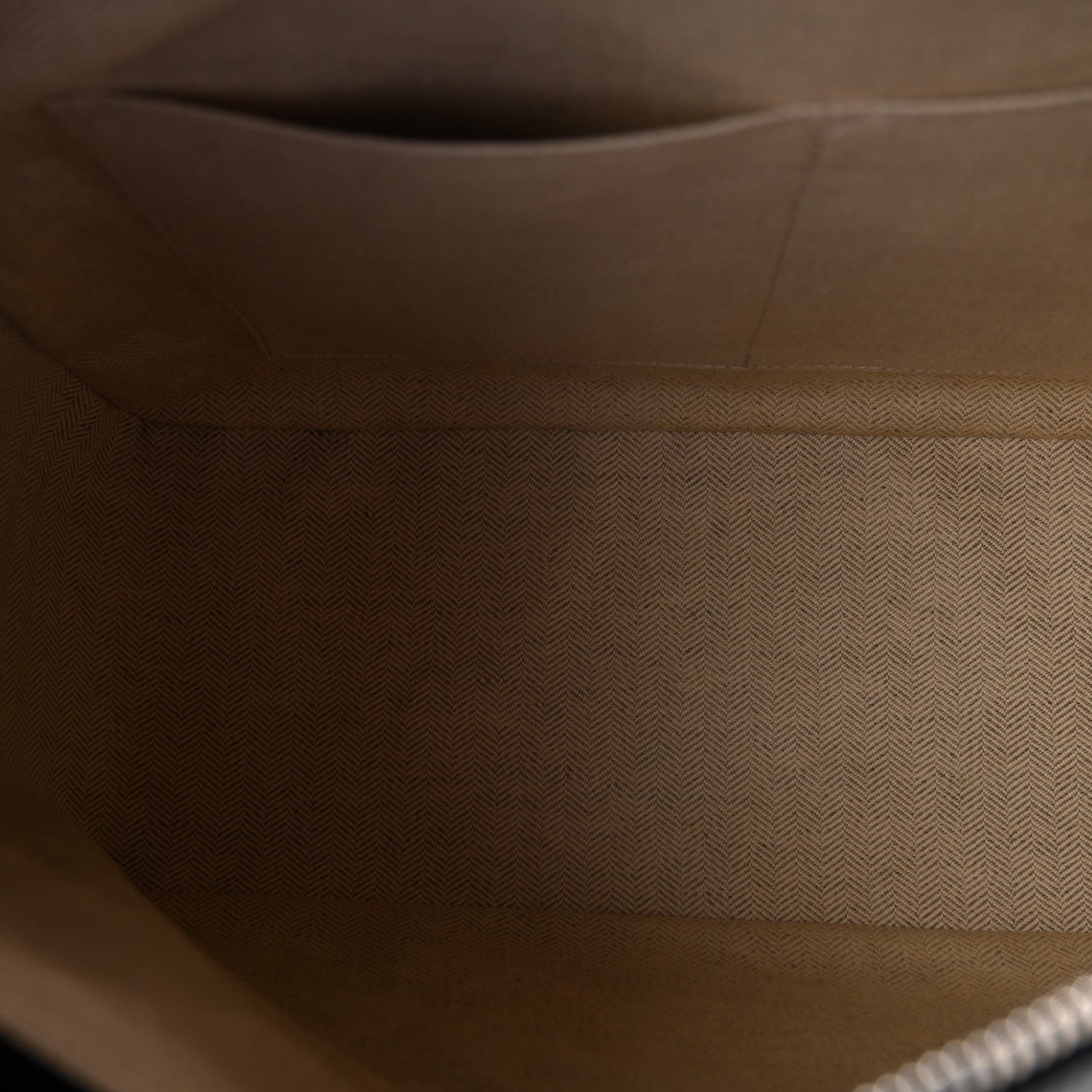 Grained Calfskin Large Puzzle Bag Black