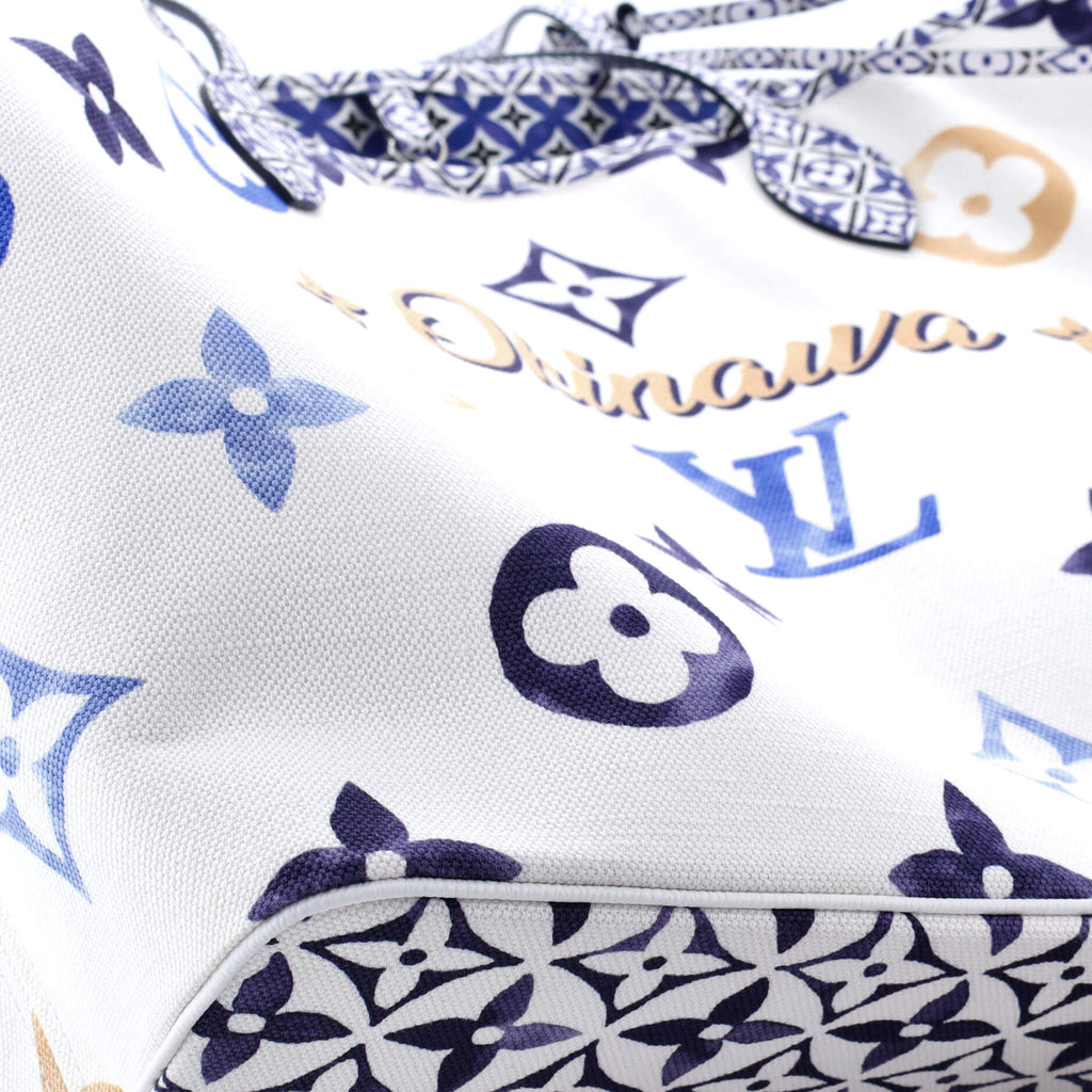 Louis Vuitton Neverfull NM Tote Limited Edition Cities By The Pool Monogram Watercolor Giant GM