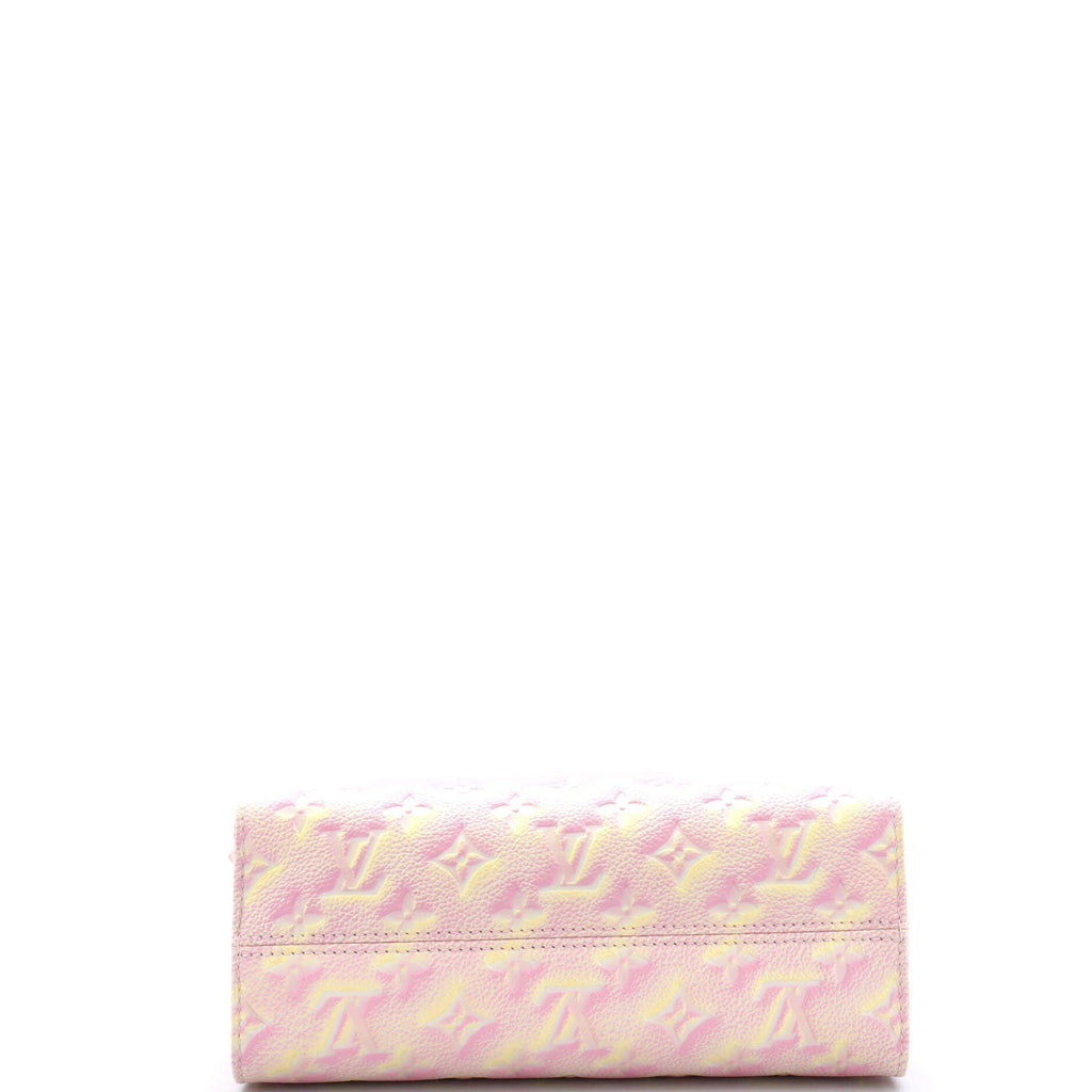 Louis Vuitton OnTheGo Tote Stardust Monogram Empreinte Leather PM