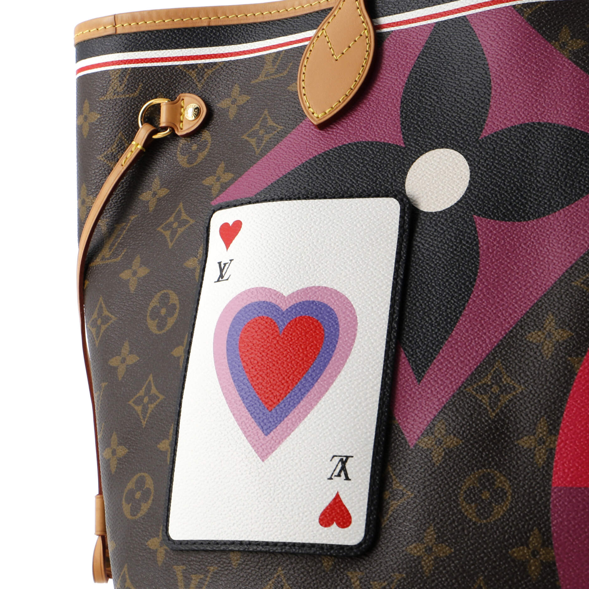 Louis Vuitton Neverfull NM Tote Limited Edition Game On Monogram Canvas MM