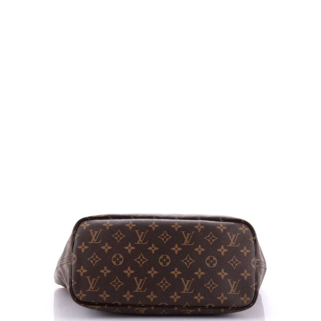 Louis Vuitton Neverfull NM Tote My World Tour Monogram Canvas MM