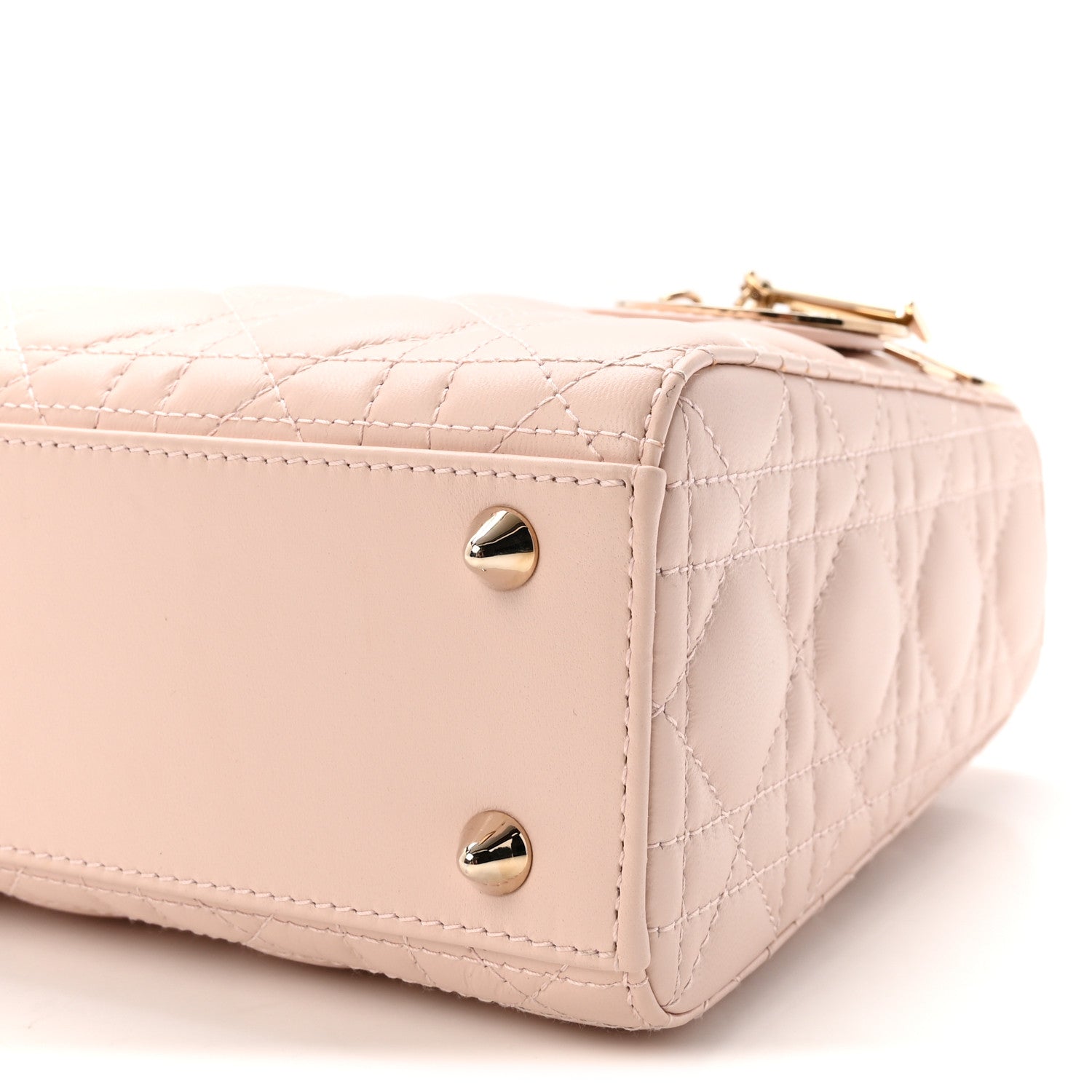 Lambskin Cannage Small My ABCDior Lady Dior Light Pink