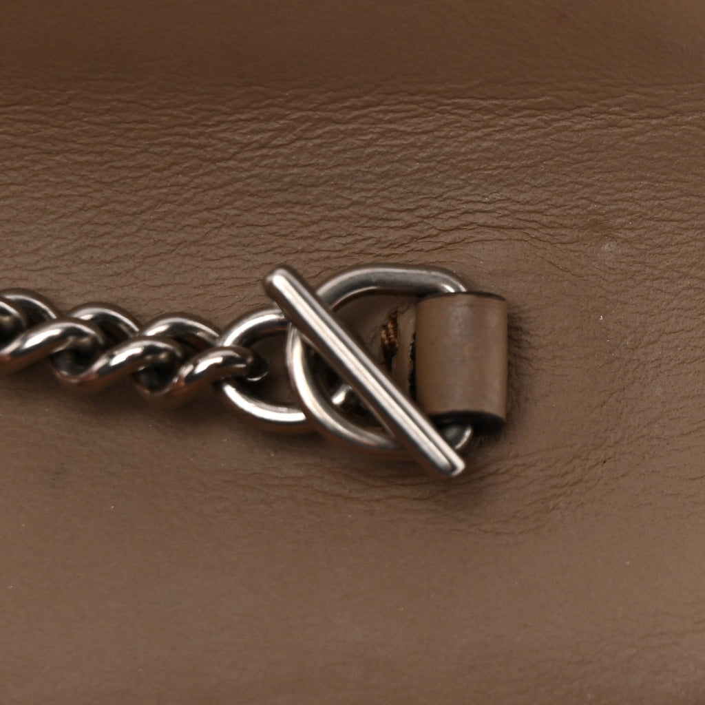 GG Supreme Monogram Super Mini Dionysus Shoulder Bag Taupe