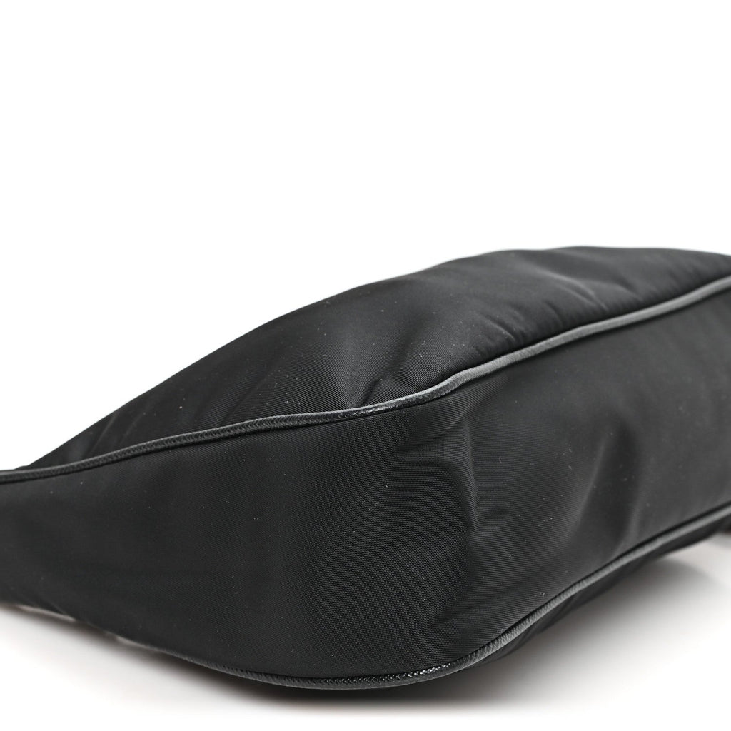 Tessuto Nylon Mini Re-Edition 2000 Shoulder Bag Black