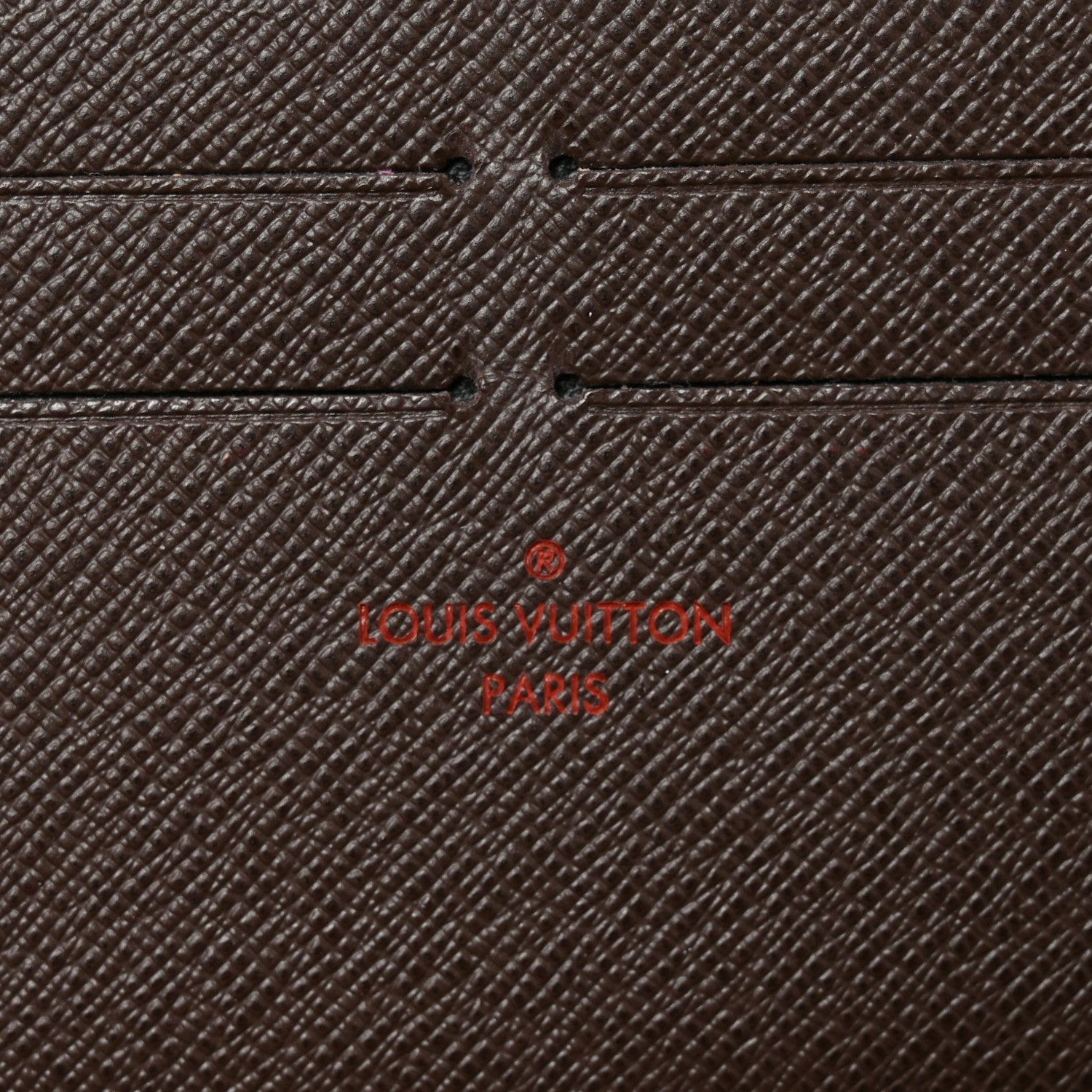 Damier Ebene Zippy Organizer Wallet