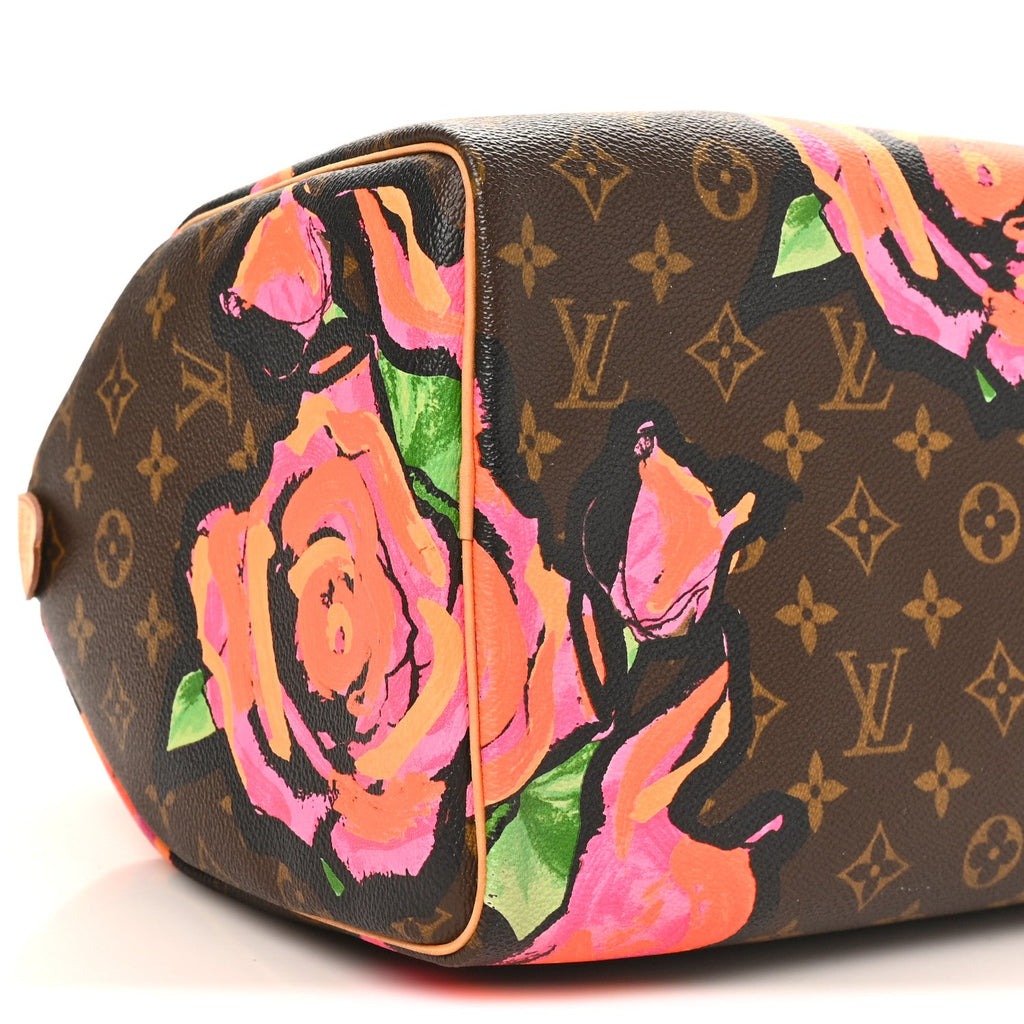 Monogram Roses Speedy 30