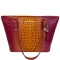 BRAHMIN MEDIUM ASHER PASSION FRUIT Tote Shoulder Bag NWOT