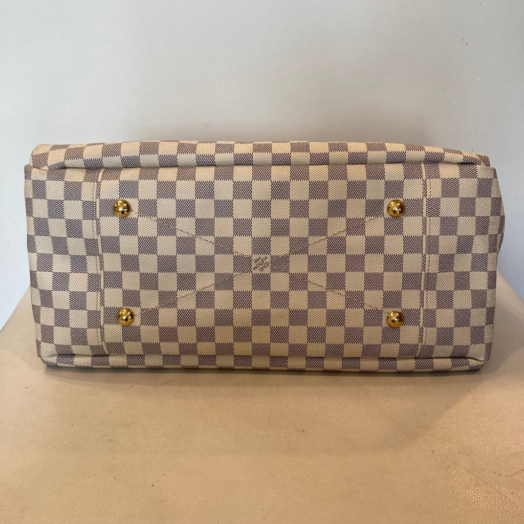 LOUIS VUITTON Damier Azur Artsy MM