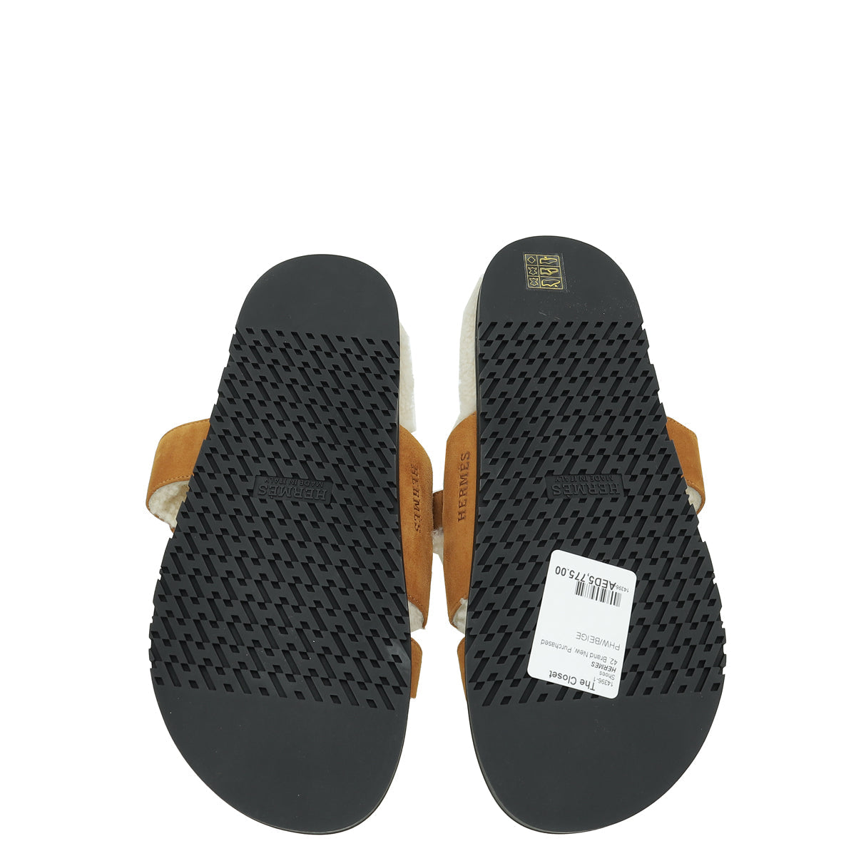 Hermes Bicolor Chypre Sandal 42