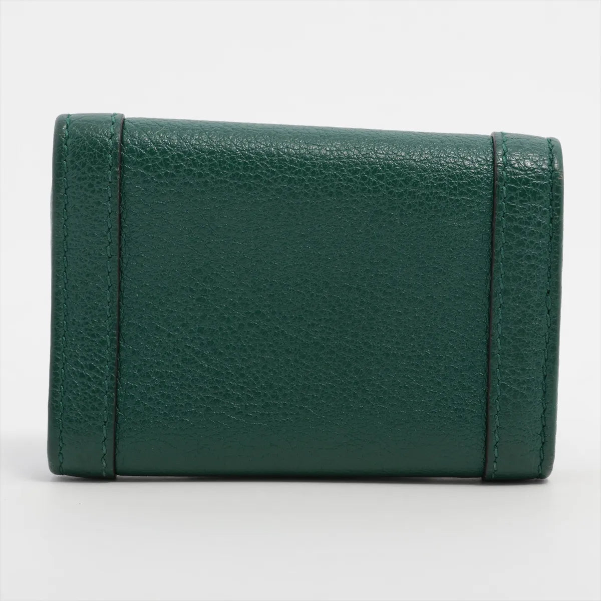Gucci Bamboo GG Marmont Leather Key Case Green