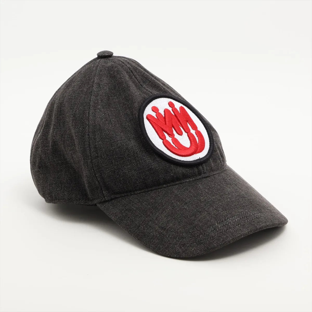 Miu Miu Logo Hat Cotton Black