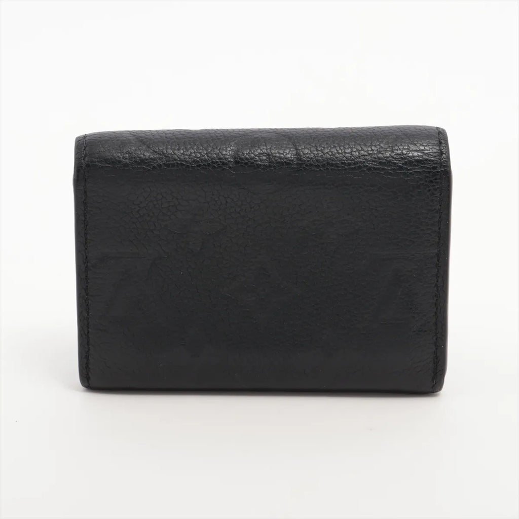 Louis Vuitton Monogram Empreinte Rosary Coin Purse Noir