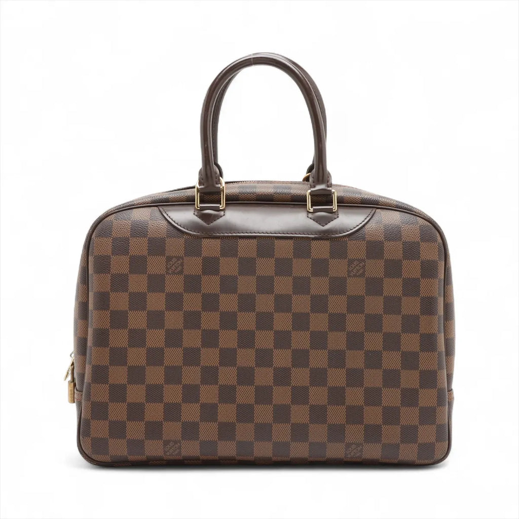 Louis Vuitton Damier Ebene Deauville Handbag