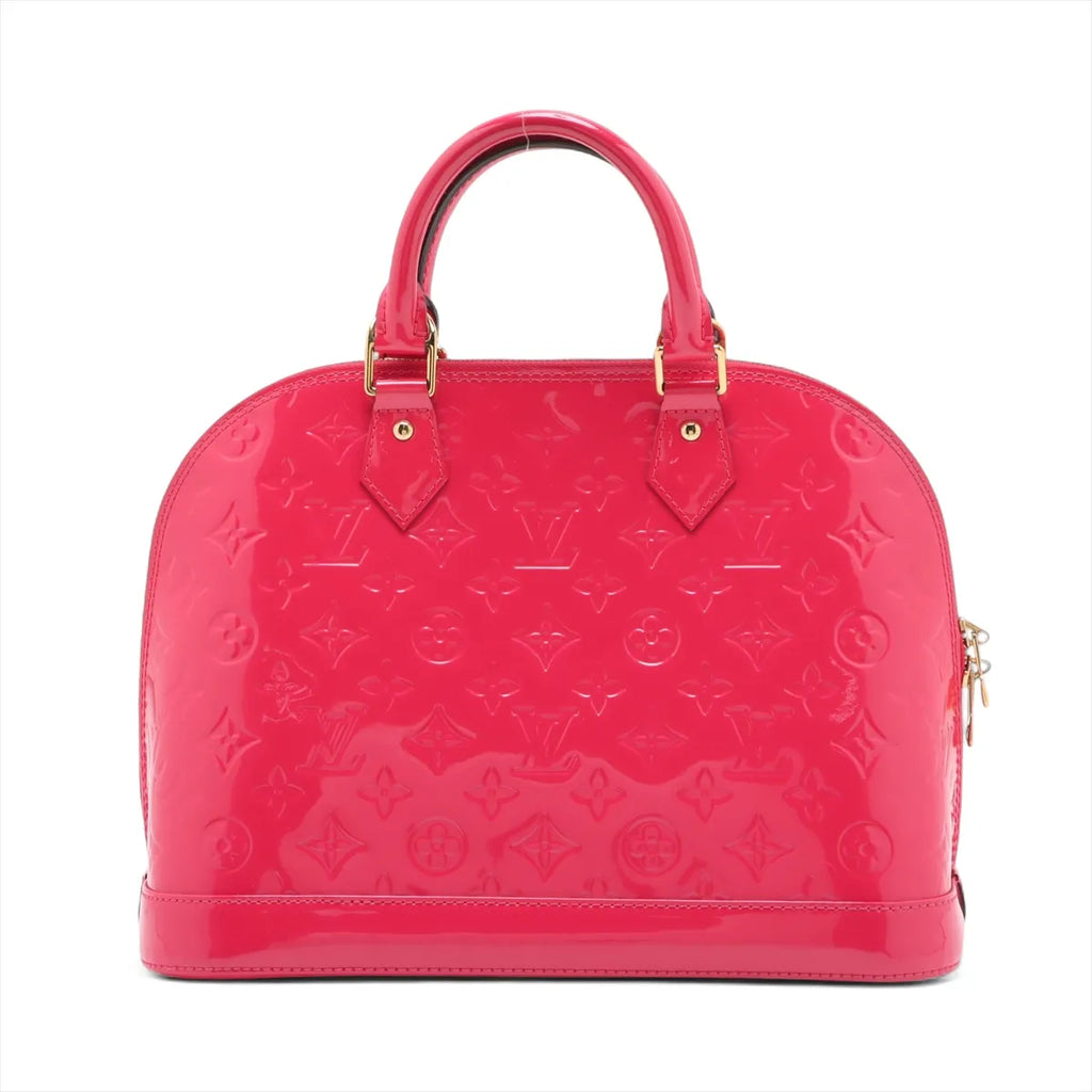 Louis Vuitton Monogram Vernis Alma PM Pink