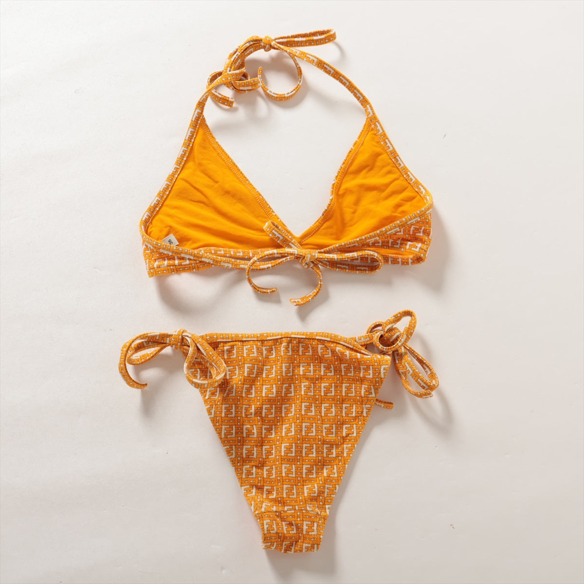 Fendi Zucca Nylon Swimwear Orange