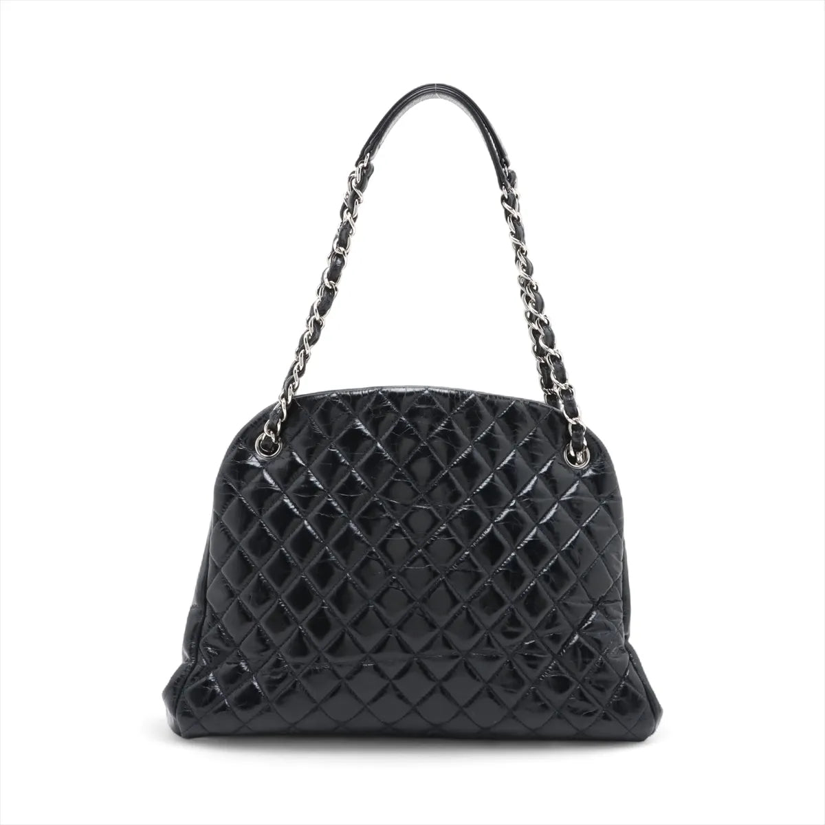 Chanel Mademoiselle Vintage Crinkled Calf Chain Shoulder Bag