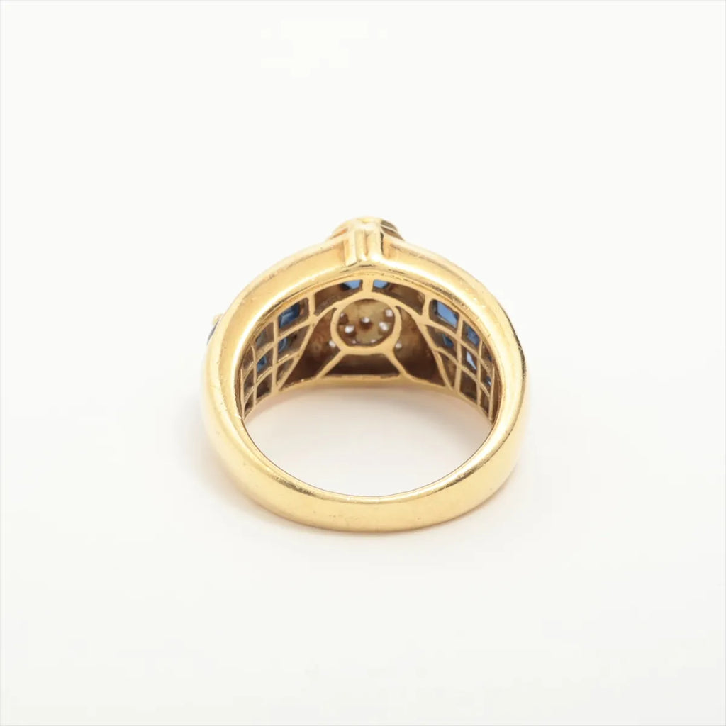 Sapphire Diamond Ring