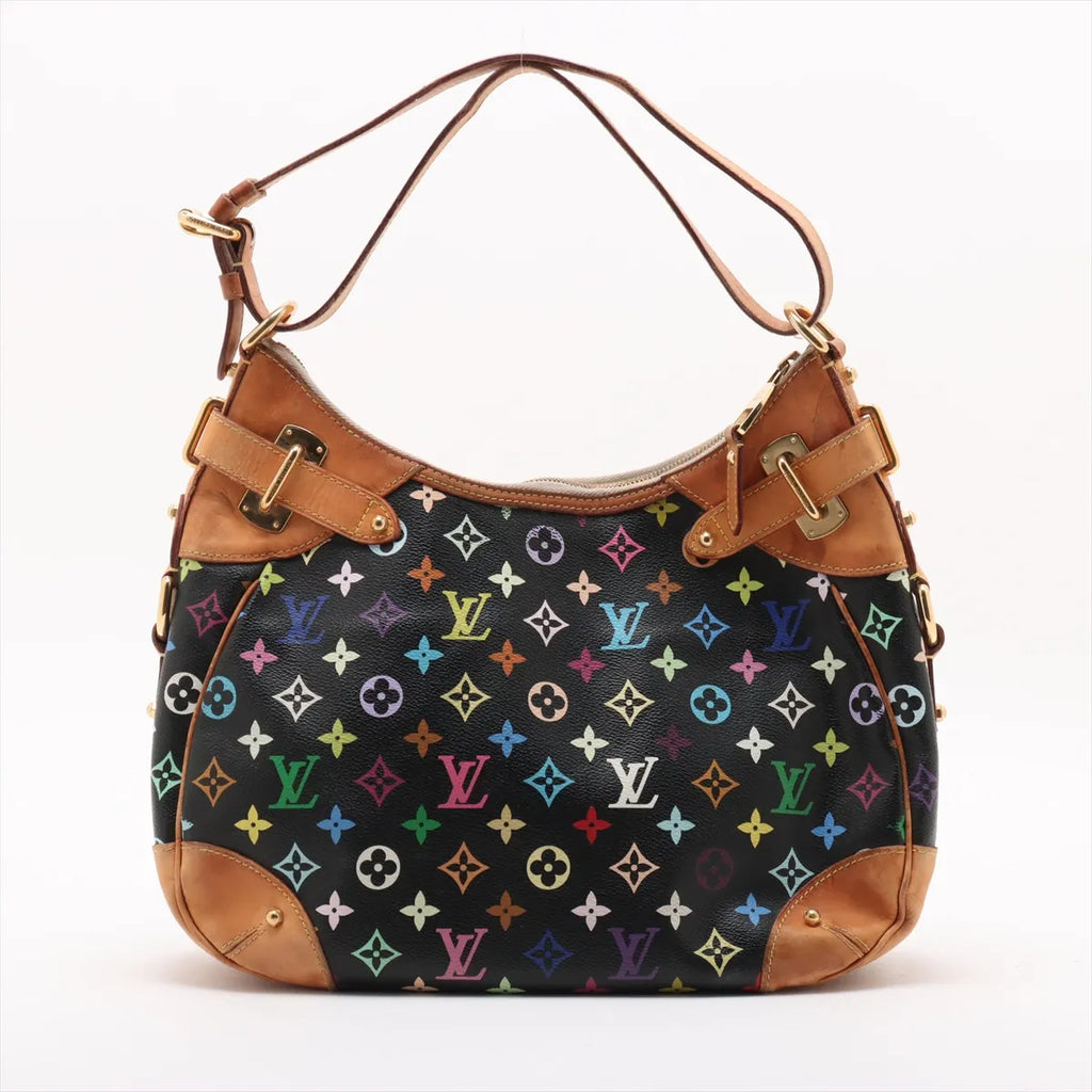 Louis Vuitton x Murakami Monogram Greta Black