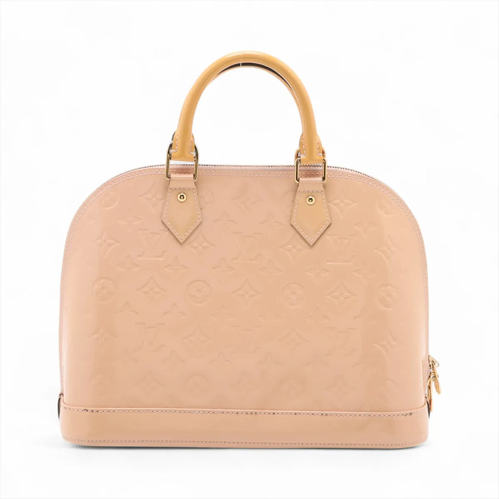 Louis Vuitton Vernis Alma PM Beige-Pink