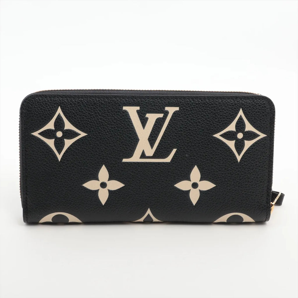 Louis Vuitton Bicolor Monogram Empreinte Zippy Wallet