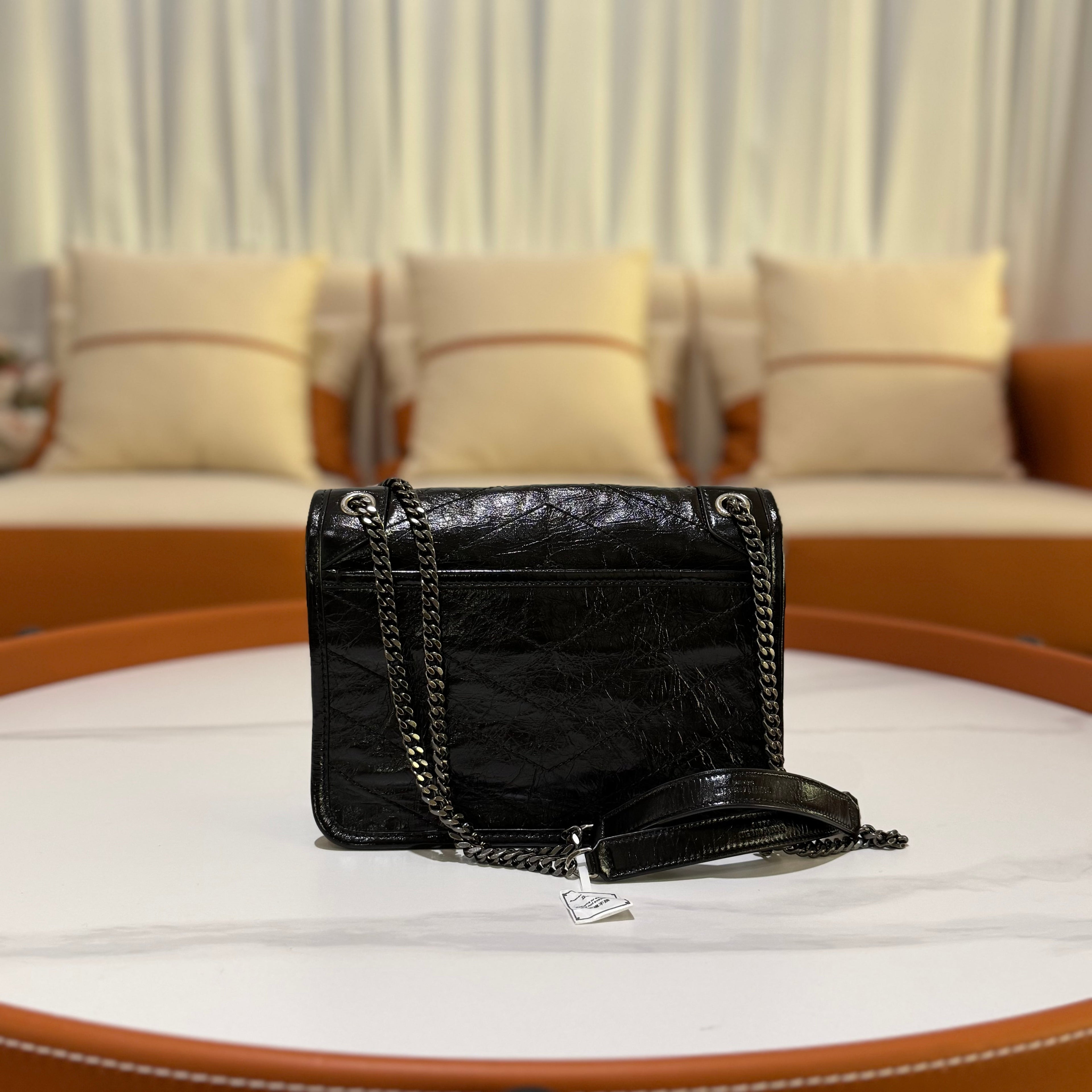YSL NIKI SMALL SHOULDER CHAIN CROSSBODY BAG