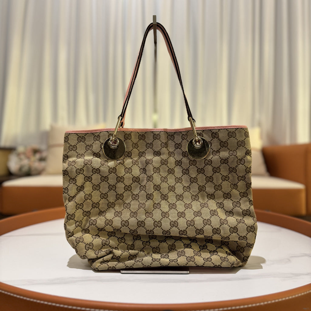 GUCCI VINTAGE TOTE PINK