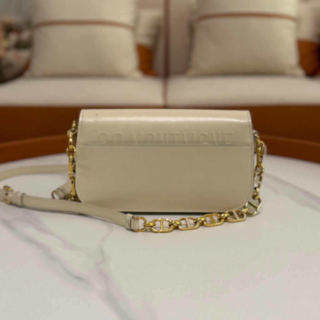 Dior Montaigne Flap Smooth Leather Shoulder Crossbody Bag