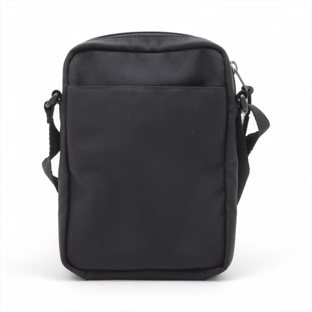 Balenciaga Sport Nylon Leather Shoulder Bag Black