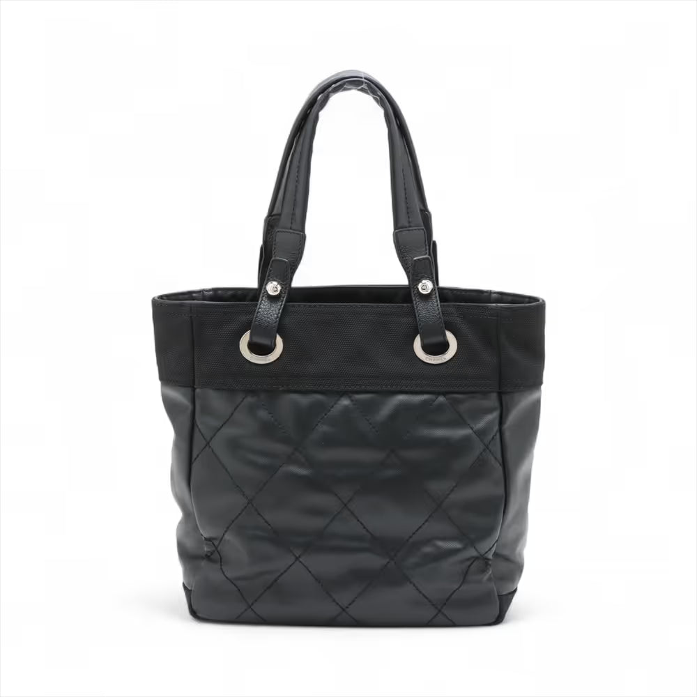 Chanel Matelasse Paris Biarritz PM Black