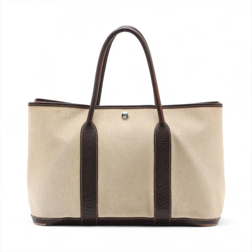 Hermès Garden Party 36 PM Twirl Ash x Bouffle Brown