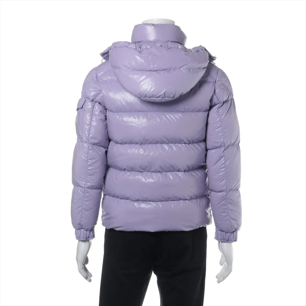 Moncler Nylon Down Jacket Purple