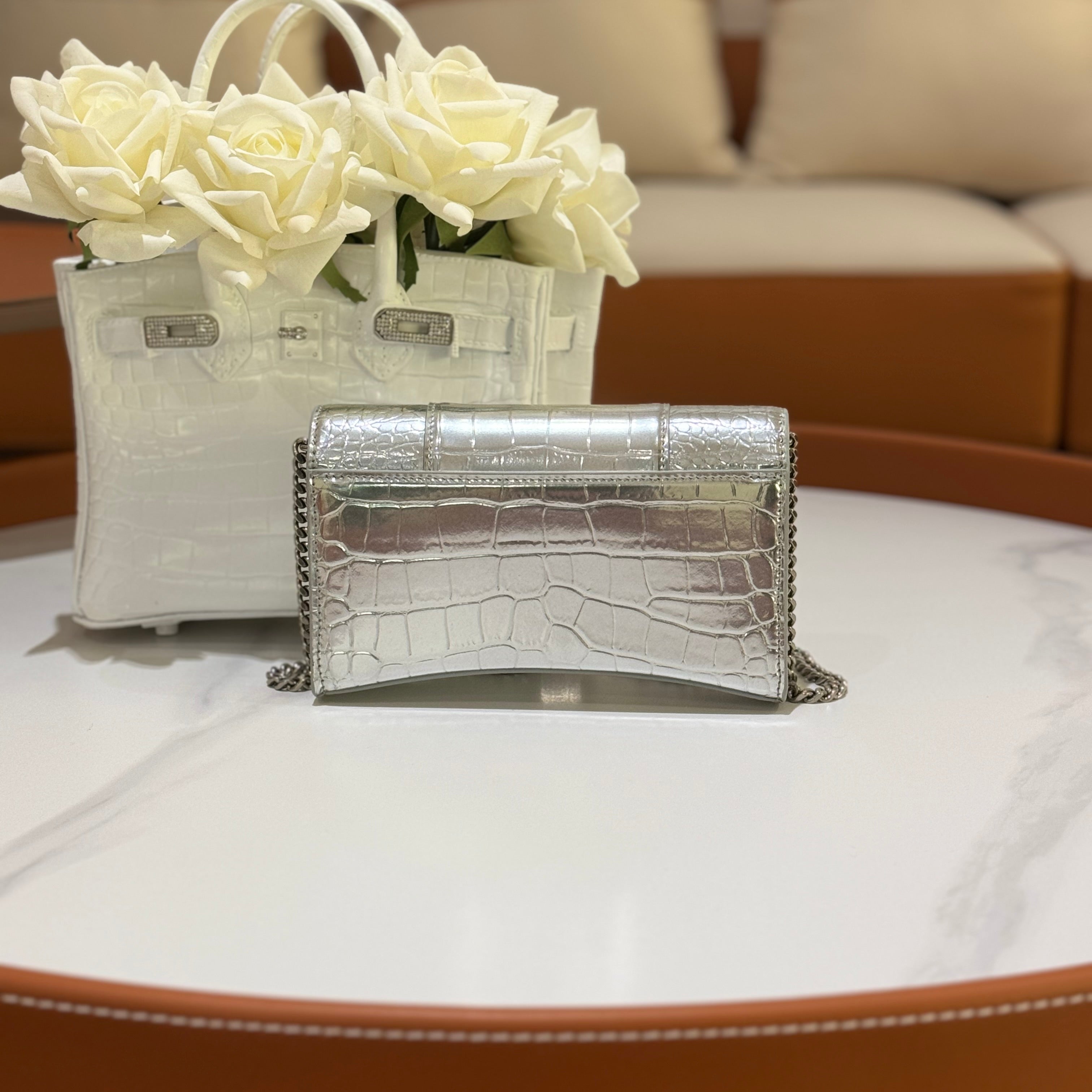 BALENCIAGA HOURGLASS SMALL HANDBAG