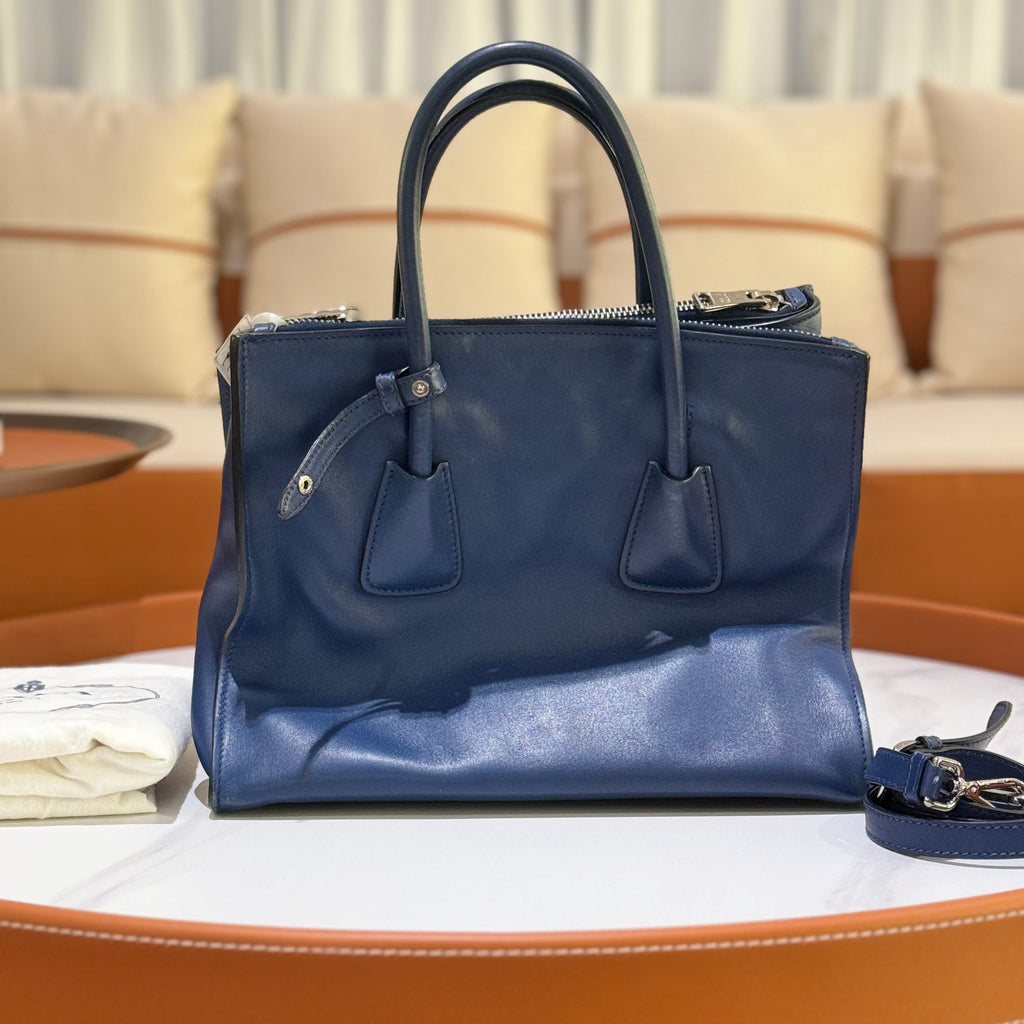 PRADA TOTE BLUE BAG